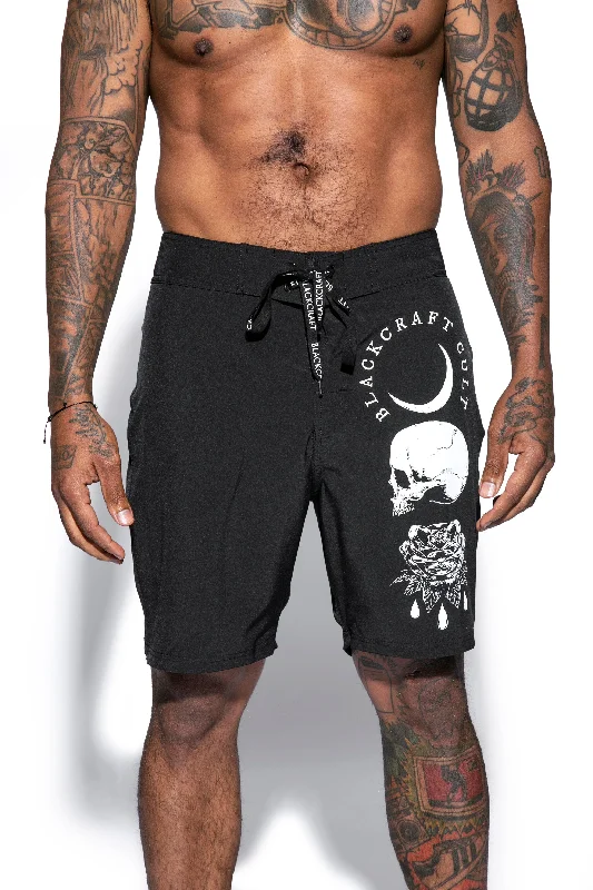 Boho Menswear Spirits Of The Dead - Board Shorts