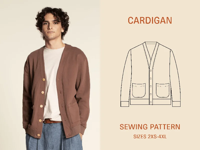 Stylish Apparel Cardigan Sewing Pattern