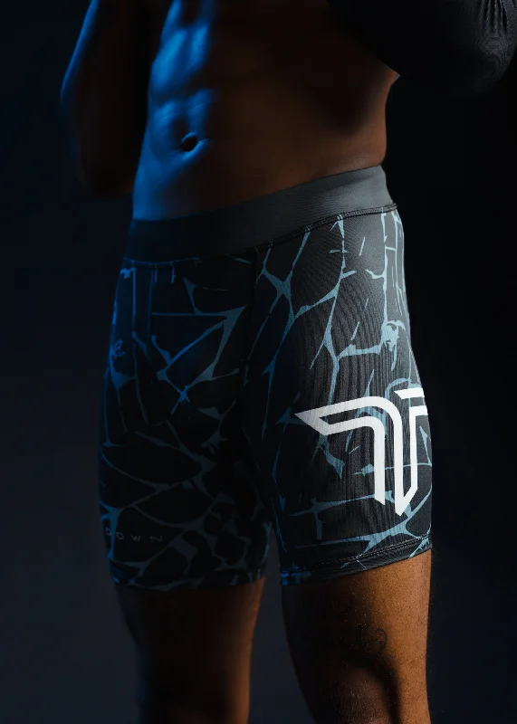 Weekend Wear Magma Compression Shorts - Blue Steel