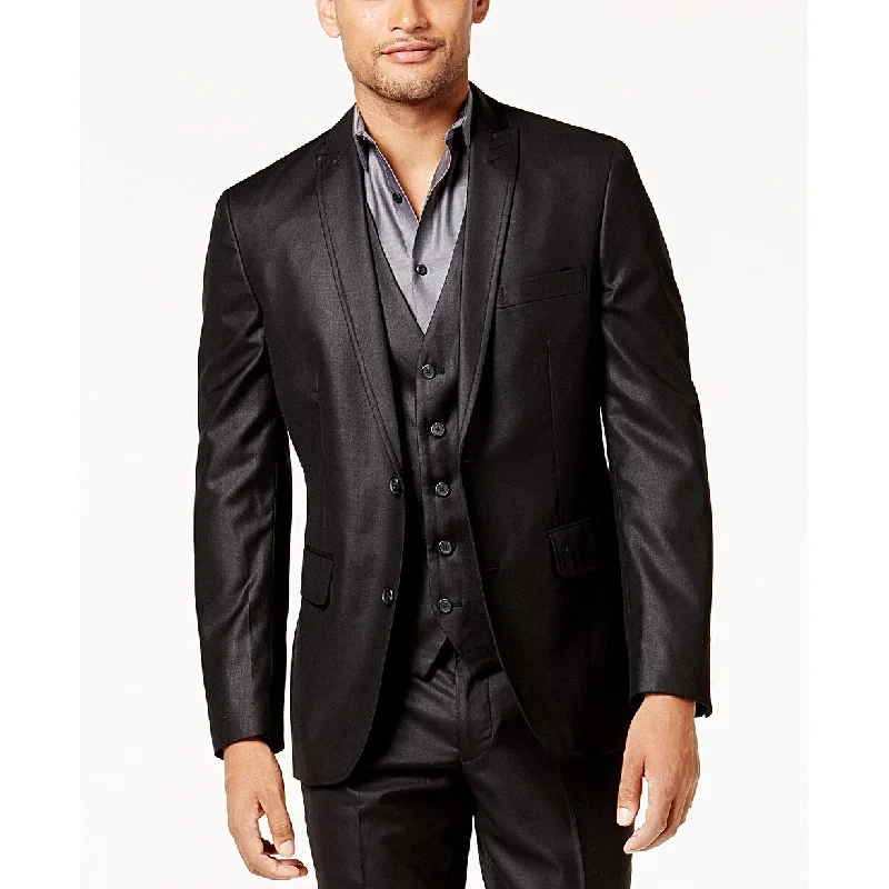 Sporty Chic INC International Concepts Men's James Slim-Fit Blazer Black Size Large