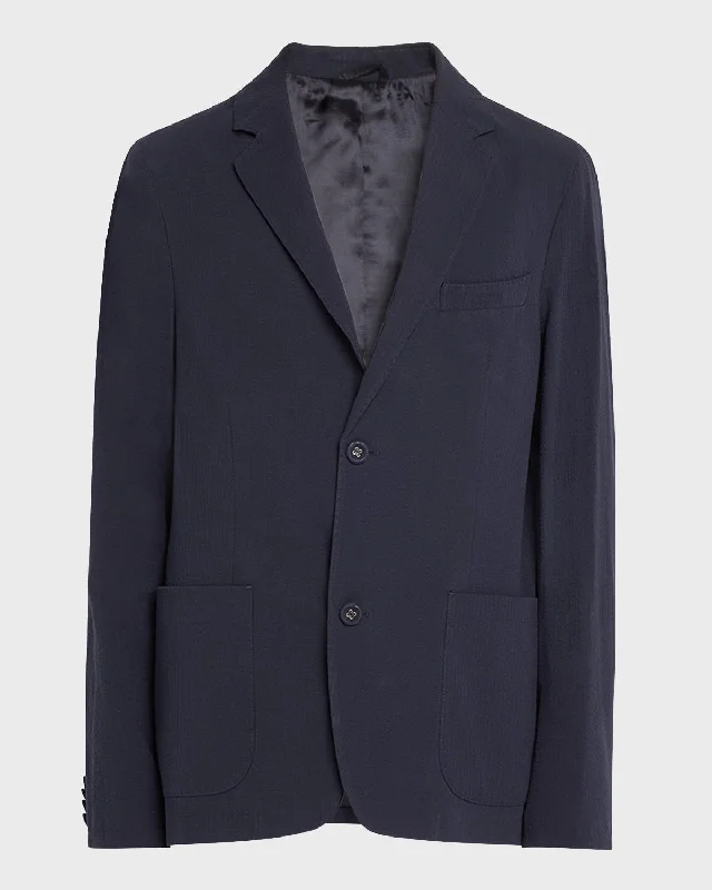 Boho Menswear Men's Nehemiah Seersucker Sport Coat