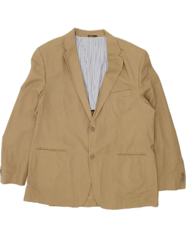 Jogging Jackets CANDA Mens Regular Fit 2 Button Blazer Jacket IT 60 5XL Beige