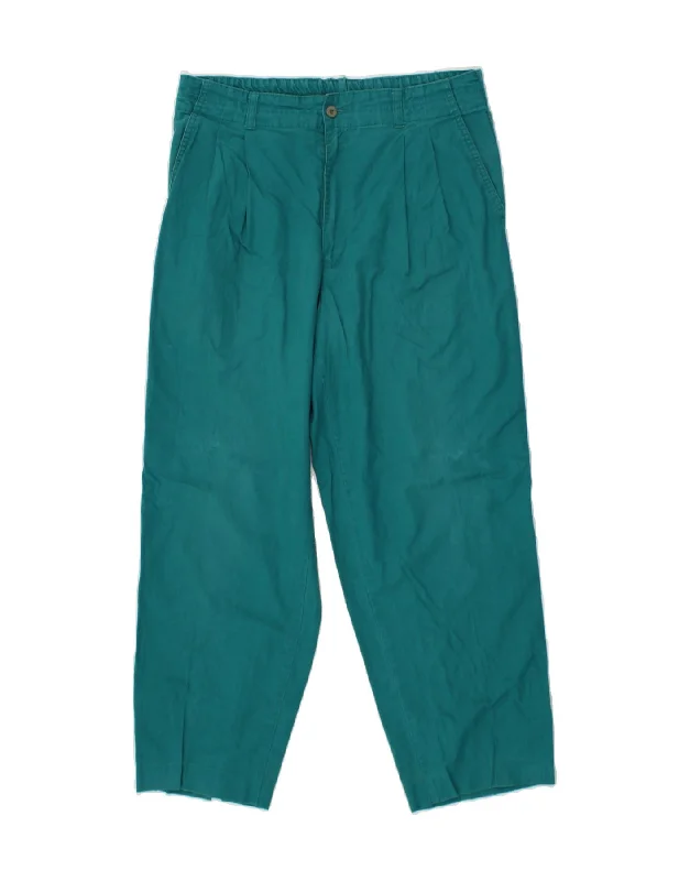 Soft Layers DOCKERS Mens Pegged Chino Trousers W34 L27 Green