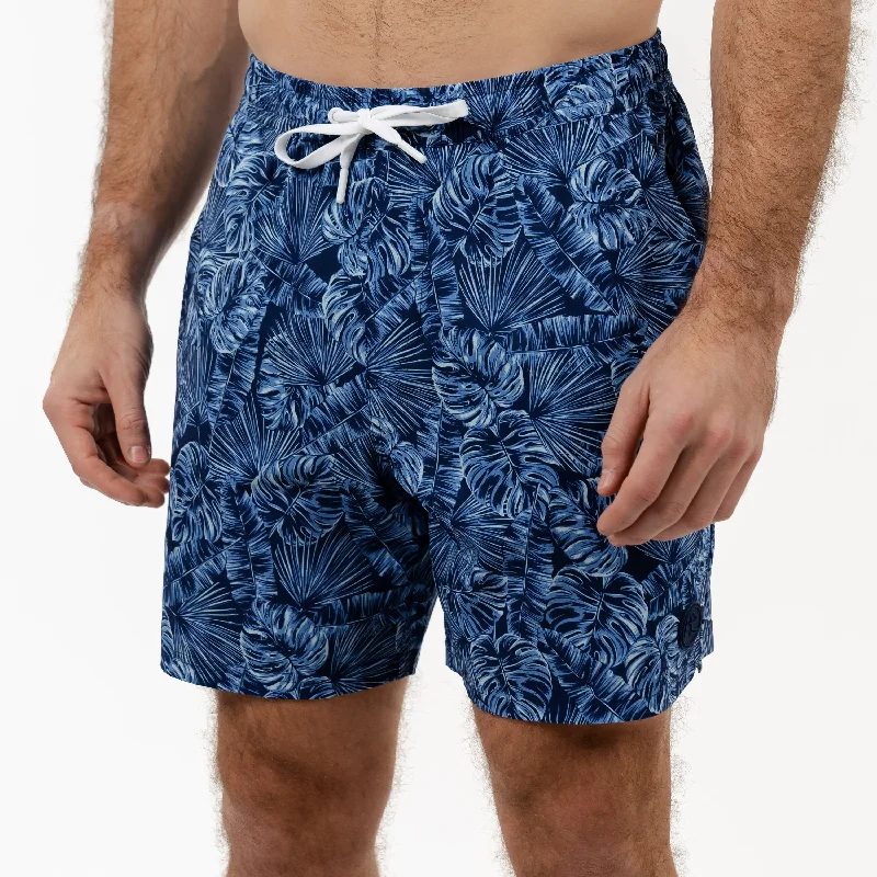 Cool Streetwear Medley Swim Trunk | The Oasis - Admiral Navy/Caicos Blue