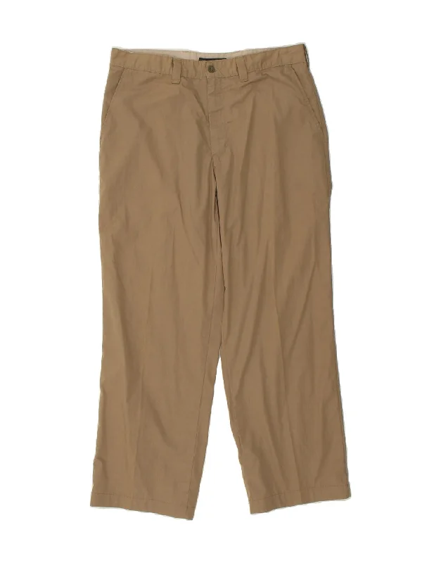 Versatile Looks DOCKERS Mens Khakis Straight Chino Trousers W34 L29  Beige