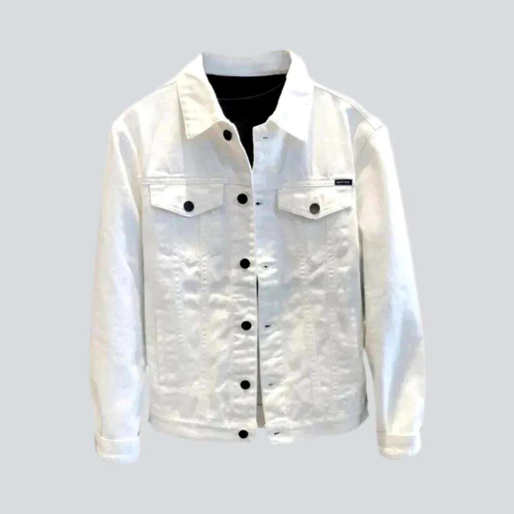 Everyday Outfits Color casual men's jeans jacket