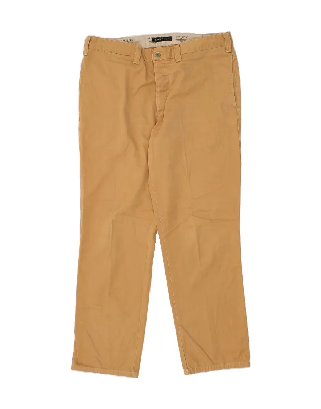 Cozy Pants DOCKERS Mens Straight Chino Trousers W36 L32  Beige Cotton