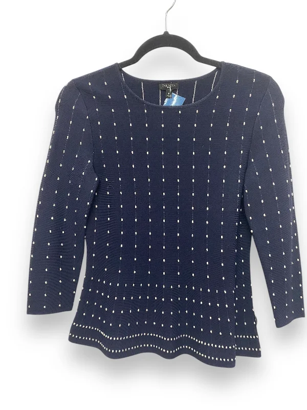 Casual Jackets Top Long Sleeve By Talbots In Navy, Size: Sp