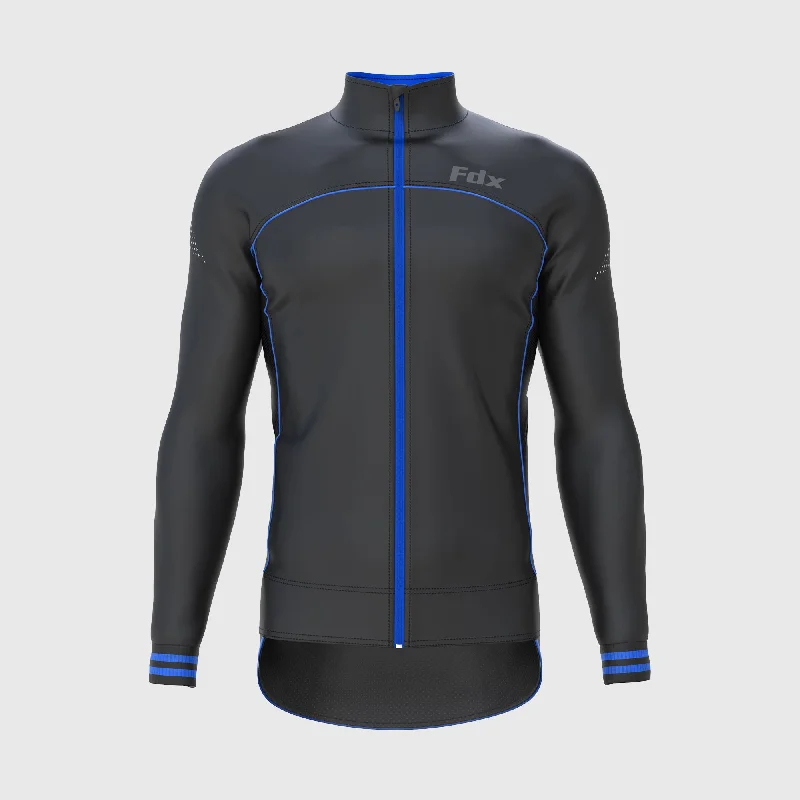 Functional Fashion Fdx Apollux Blue Softshell Men's & Boy's Windproof Cycling Jacket