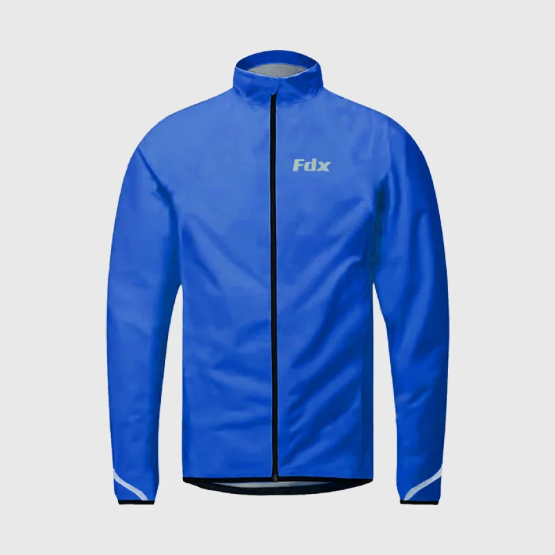 Casual Jackets Fdx J20 Blue Windproof & Waterproof Men's & Boy's Cycling Jacket