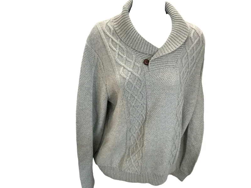 Cool Casuals Nautica Men's Sweater Gray M