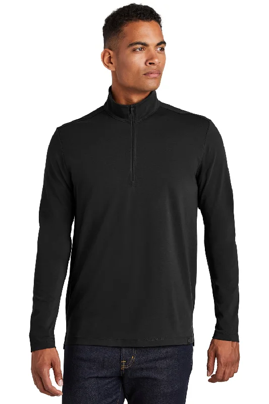 Practical Looks Ogio Mens Limit Moisture Wicking 1/4 Zip Sweatshirt - Blacktop