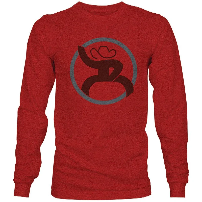 All-Purpose Wear "Roughy 2.0" Red Long Sleeve T-Shirt