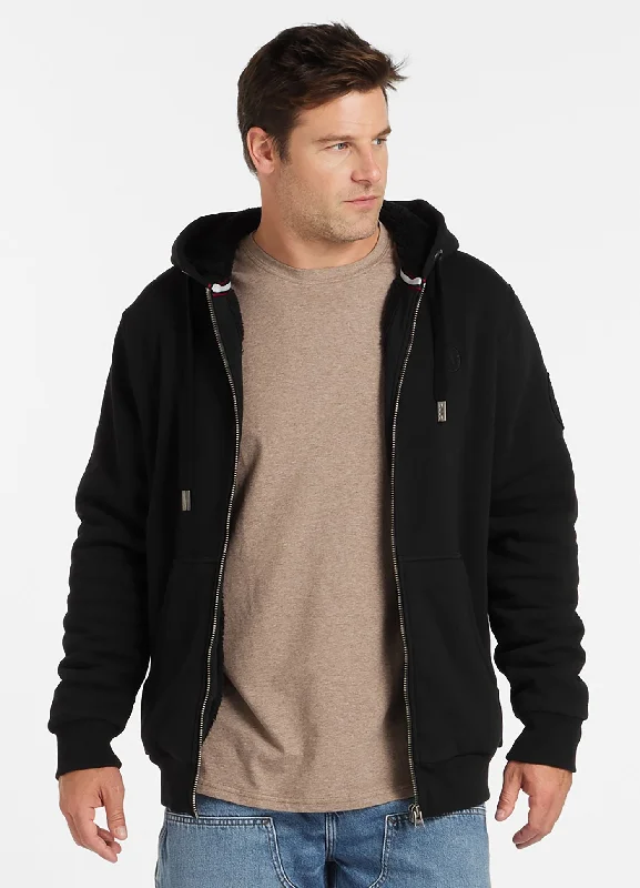 Cool Casuals Men's Zip-up hoodie Sherpa Ruffin II