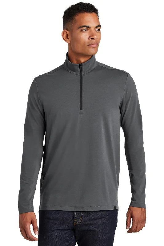 Lightweight T-shirts Ogio Mens Limit Moisture Wicking 1/4 Zip Sweatshirt - Diesel Grey