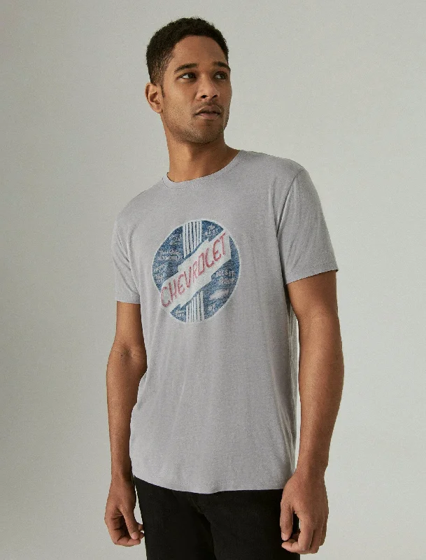 Stylish Joggers Lucky Brand Men's Chevy Logo Graphic Tee