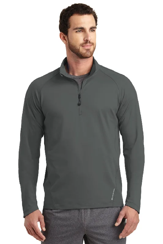 Warm Essentials Ogio Mens Endurance Radius Moisture Wicking 1/4 Zip Sweatshirt - Gear Grey