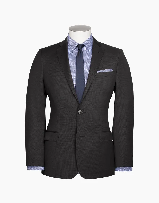 Weekend Outfits Cumbria Charcoal Microcheck Suit Jacket