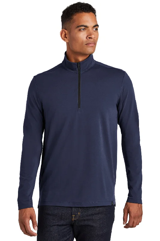 Sporty Essentials Ogio Mens Limit Moisture Wicking 1/4 Zip Sweatshirt - Navy Blue