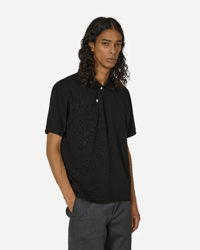 Lounge Wear Acre Polo Shungite Black