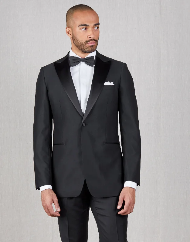 Cozy Fit Trace Black Dinner Jacket