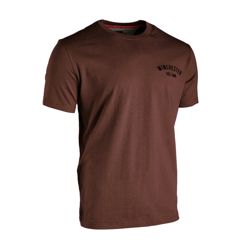 Laid-Back Style Winchester Colombus T-Shirt - Brown