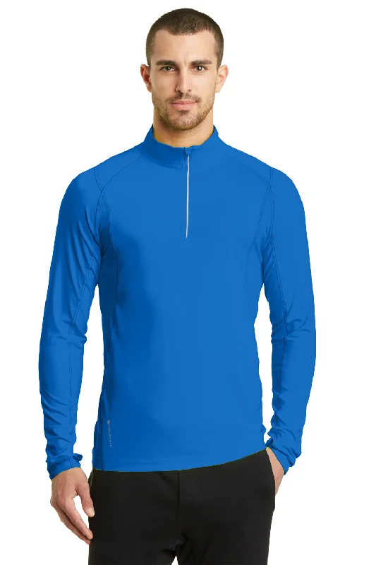 All-Season Outfits Ogio Mens Endurance Nexus Moisture Wicking 1/4 Zip Sweatshirt - Electric Blue