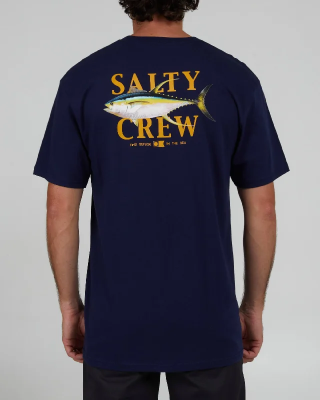 All-Day Wear Yellowfin Classic S/S Tee - Navy