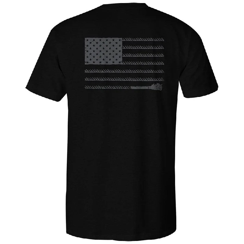 Chunky Sneakers "Liberty Roper" Black Tee Shirt