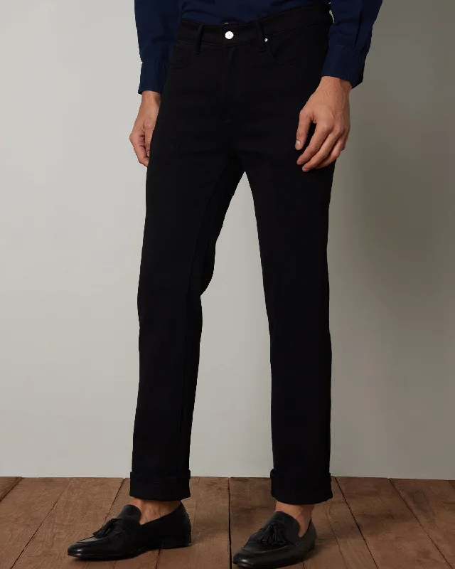 Warm Jackets Blackened Stretch Jeans