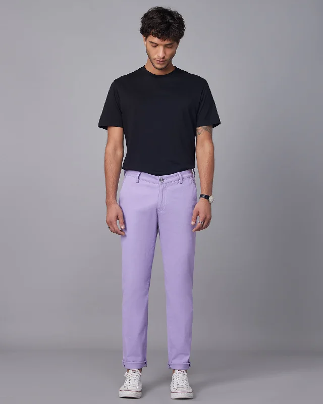 Outdoor Wear Weekend Vibe Stretch Chinos - Lavender