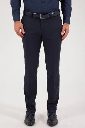 Casual Comfort Dynamic Fit Low Waist Navy Dress Pants