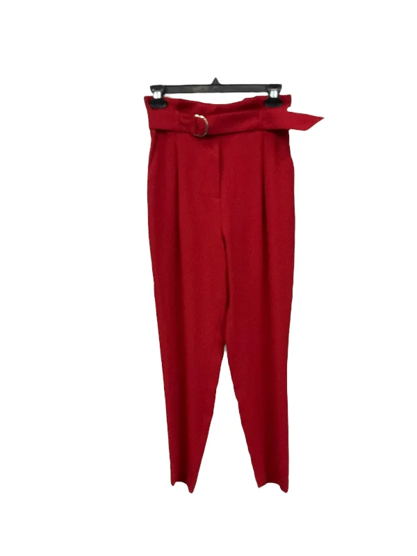 Lightweight Apparel Pants Dress By H&m In Red, Size: 2