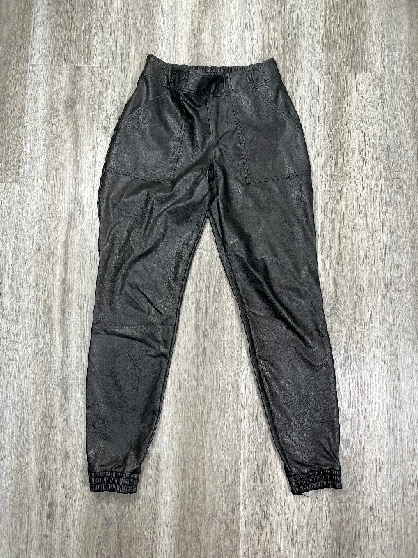 Smart Casual Wear Pants Joggers By Spanx In Black, Size: M