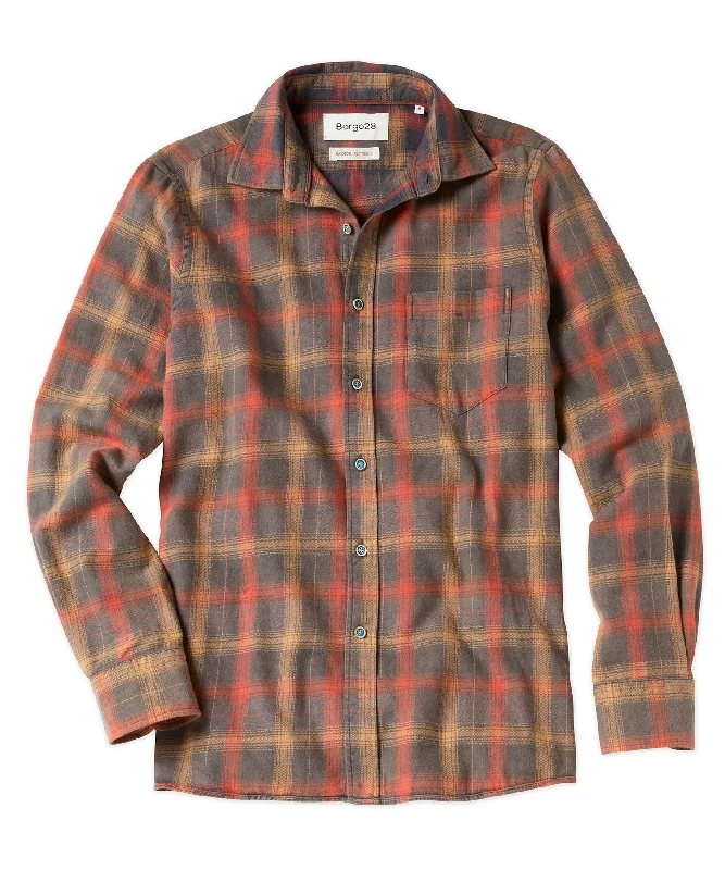 Printed Jackets Vintage Plaid Flannel Shirt