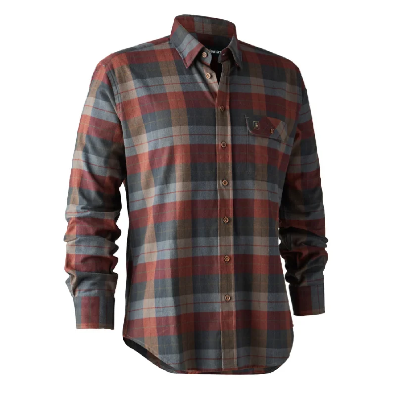 Outdoor Clothing Deerhunter Ryan Shirt Red Check