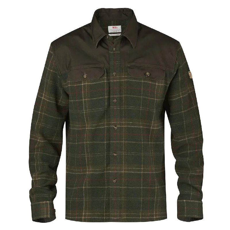 Premium Comfort Fjallraven Granit Shirt Green