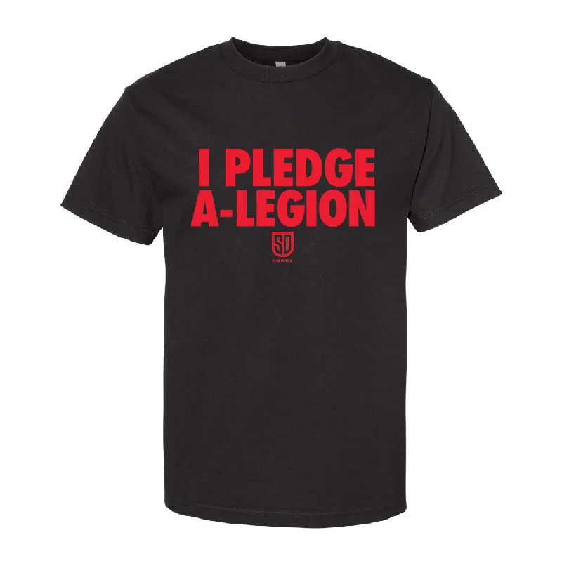 Weekend Outfits I Pledge A-Legion Black Tee