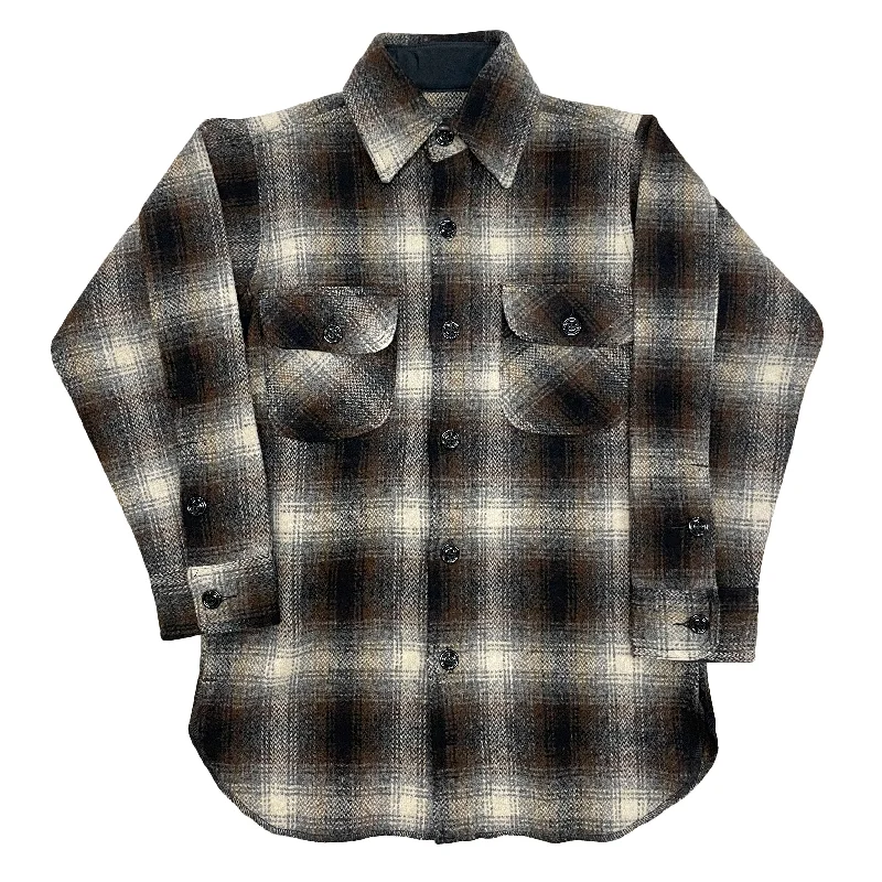 88 - Gray Brown Black Muted Plaid