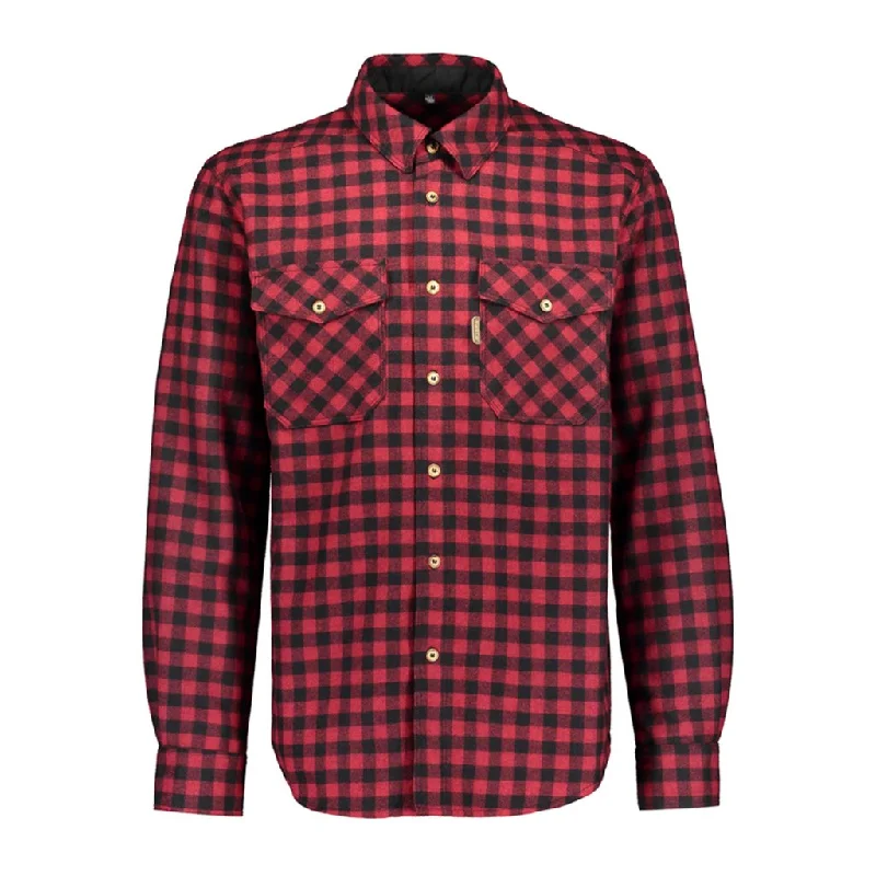 Outdoor Clothing Sasta Alaska Check L/S Shirt True Red