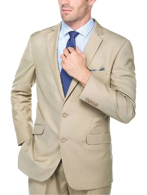 Stylish Joggers Men's 2-Piece Slim Fit Single Breasted Notch Lapel Suit