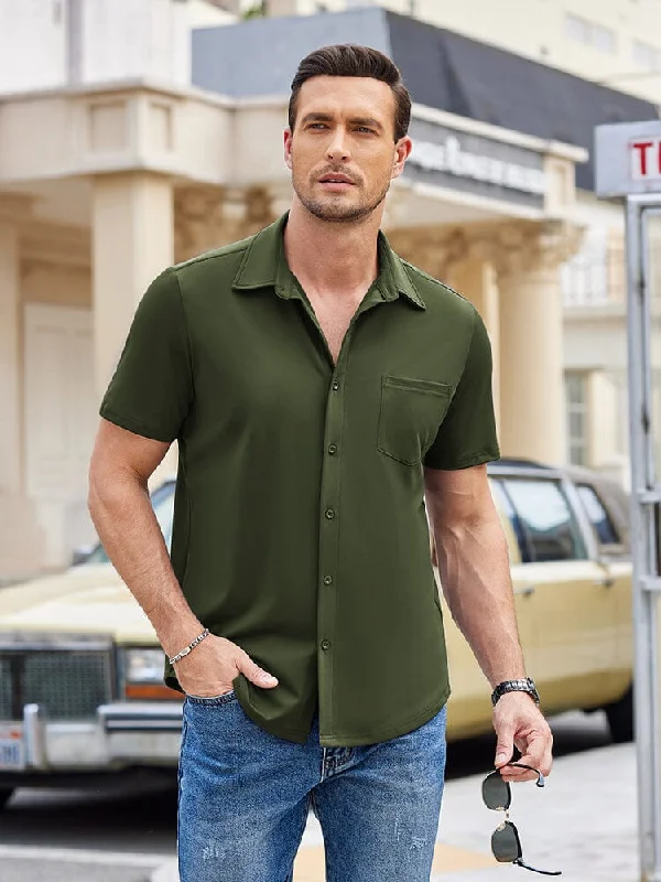 Techwear Fashion Summer Casual Wrinkle Free Shirt (US Only)